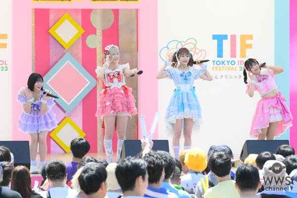 【写真特集】シンデレラ宣言！、可愛すぎるパフォーマンスで「TIF2023」を盛り上げる！＜TOKYO IDOL FESTIVAL 2023 supported by にしたんクリニック＞