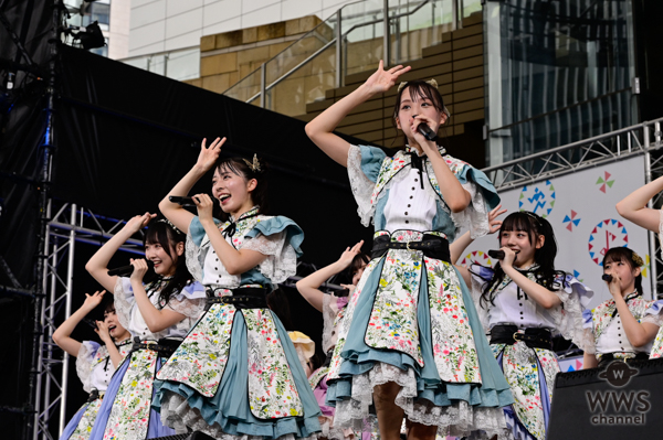 【ライブレポート】STU48が『サマステ』最終日に登場！六本木から平和のメッセージを届ける＜コカ･コーラ SUMMER STATION 音楽LIVE＞