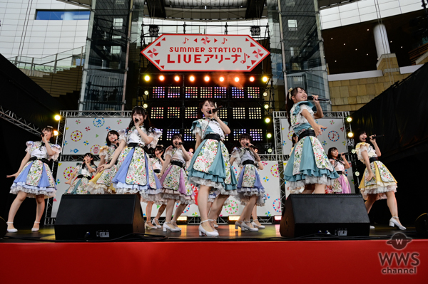 【ライブレポート】STU48が『サマステ』最終日に登場！六本木から平和のメッセージを届ける＜コカ･コーラ SUMMER STATION 音楽LIVE＞