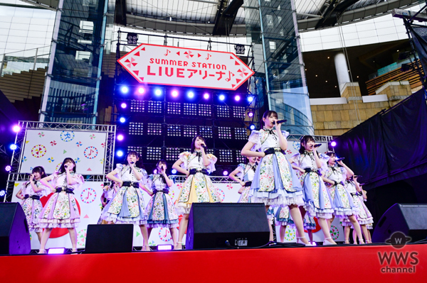 【ライブレポート】STU48が『サマステ』最終日に登場！六本木から平和のメッセージを届ける＜コカ･コーラ SUMMER STATION 音楽LIVE＞