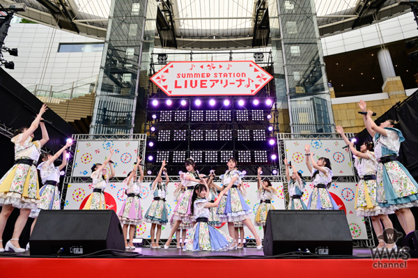 【ライブレポート】STU48が『サマステ』最終日に登場！六本木から平和のメッセージを届ける＜コカ･コーラ SUMMER STATION 音楽LIVE＞