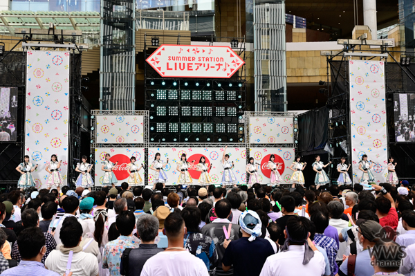 【ライブレポート】STU48が『サマステ』最終日に登場！六本木から平和のメッセージを届ける＜コカ･コーラ SUMMER STATION 音楽LIVE＞