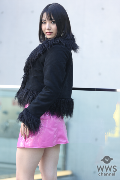 【写真特集】2022ベストオブミス千葉ファイナリスト・松山智香さん、美脚際立つピンクのレザーミニスカートで個性派ファッション披露！