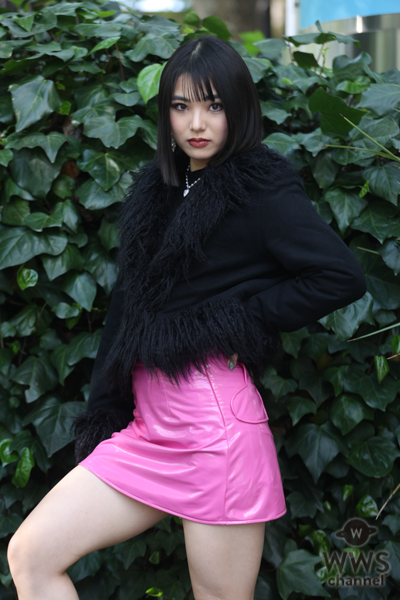 【写真特集】2022ベストオブミス千葉ファイナリスト・松山智香さん、美脚際立つピンクのレザーミニスカートで個性派ファッション披露！