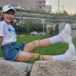 【動画】体育大学卒モデル・西川歩美が福岡で美脚アピールのショーパンで登場！MUSIC CIRCUSへの思いを語る！
