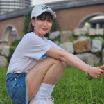 【動画】体育大学卒モデル・西川歩美が福岡で美脚アピールのショーパンで登場！MUSIC CIRCUSへの思いを語る！