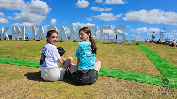 【動画】18歳女子大生コンビ、ミスユニバーシティ・鈴木梨恩&堀越菜生がROCK IN JAPAN FESTIVAL 2023をレポート！