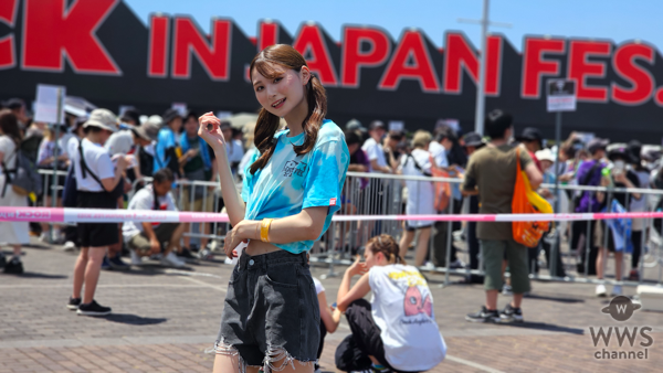 【動画】18歳女子大生コンビ、ミスユニバーシティ・鈴木梨恩&堀越菜生がROCK IN JAPAN FESTIVAL 2023をレポート！