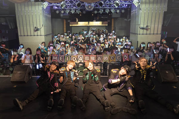 MEID、結成4周年を記念したライブが開催!5年目に向けて東名阪ツアーも発表