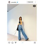 新木優子、素材を活かした私服紹介も「スタイル良すぎて、、足ながーー！どうなってるの」との声