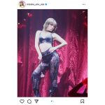「可愛くてカッコよくてセクシー」宇野実彩子（AAA）、美ボディ際立つステージショットとともにツアー初日成功を報告！