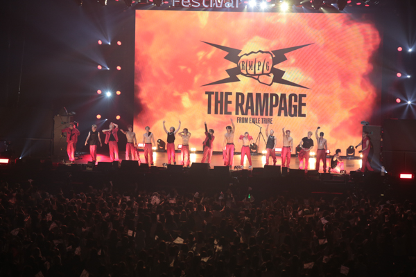 THE RAMPAGE、代表曲「SWAG & PRIDE」などパワフルなパフォーマンスを披露！＜SAMRISE Festival＞