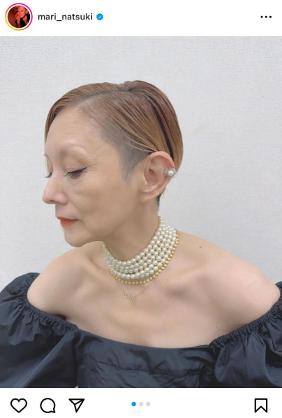 夏木マリ、美しさに磨きをかけるエレガントなドレス姿に感嘆の声「ずっと憧れです」