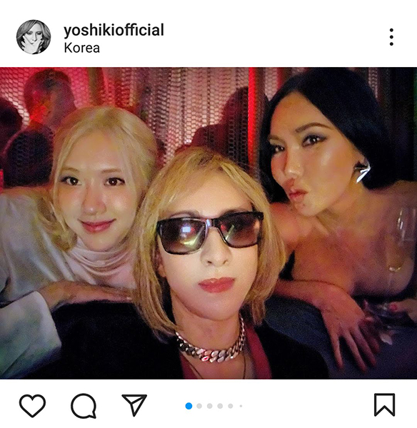 YOSHIKI、韓国でパフォーマンスを披露！「最高すぎる」とファン歓喜の声