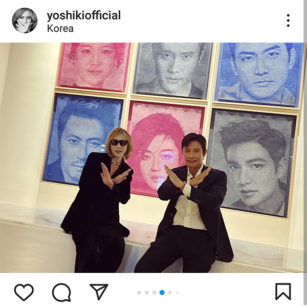 YOSHIKI、韓国でパフォーマンスを披露！「最高すぎる」とファン歓喜の声