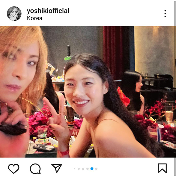 YOSHIKI、韓国でパフォーマンスを披露！「最高すぎる」とファン歓喜の声