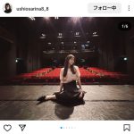 潮紗理菜、お姉さん座りからチラリ美脚！美しすぎるアイドル今ココに！！