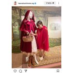 橋本環奈、赤ずきんに変身！天使すぎるオフSHOTにファン悶絶！「環奈ちゃん赤も似合う〜」「お人形さんみたいに可愛い」