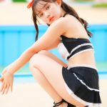 【写真特集】大園みゆう、メイド風セパレート水着で元気弾ける！！＜近代麻雀水着祭2023＞