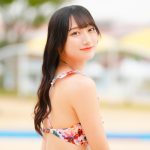 【写真特集】信野樹奈(Teamくれれっ娘！)、正統派アイドルがトロピカルなビキニで登場！！＜近代麻雀水着祭2023＞