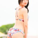 【写真特集】信野樹奈(Teamくれれっ娘！)、正統派アイドルがトロピカルなビキニで登場！！＜近代麻雀水着祭2023＞