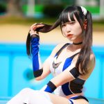 【写真特集】真白羽くう(meluQ)、MALYMOONの競泳水着を巧みに着こなして登場！！＜近代麻雀水着祭2023＞