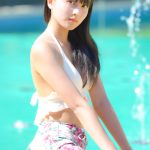 【本人コメント掲載】ヤングマガジン掲載中の苺ひな(グランダルメ)、キラキラなスマイルで登場！！＜チャンスプール撮影会KANSAI POOL FES＞