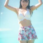 【本人コメント掲載】ヤングマガジン掲載中の苺ひな(グランダルメ)、キラキラなスマイルで登場！！＜チャンスプール撮影会KANSAI POOL FES＞