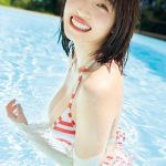 村島未悠が表紙・巻頭グラビア10ページ！プールで弾ける秋のMIYU祭り開催！