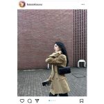颯爽とした大人ファッション！井手上漠とのデートはマフラー選びから？