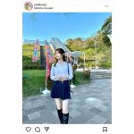 「日々の楽しみです」フリーモデル・KM、美白太ももSHOTに賞賛の声！