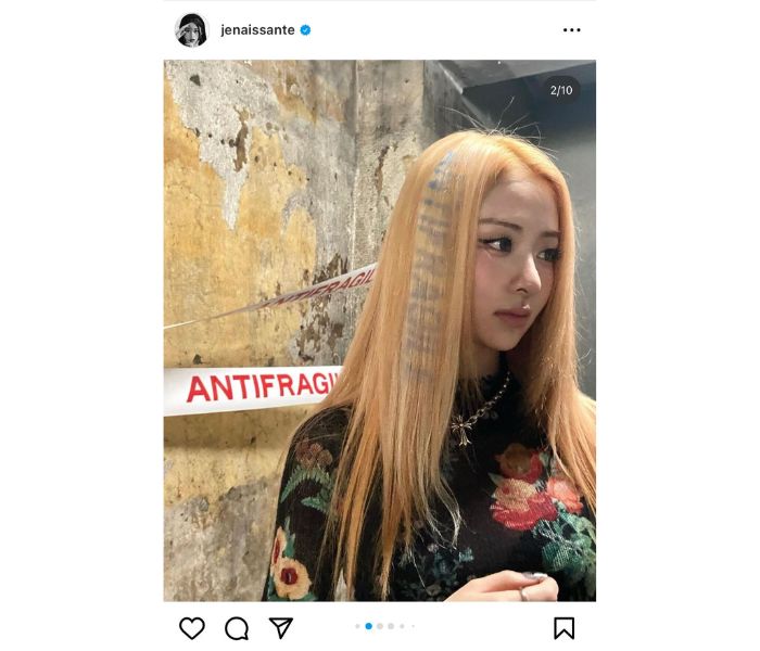 LE SSERAFIM・ユンジン、「ANTIRAGILE」リリース時の大胆ヘアアレンジがカッコよすぎる