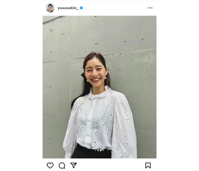 「気失いそう」新木優子、可愛すぎるリボンコーデ＆満面スマイルにファン悶絶！