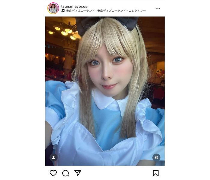 プリンセスつなまよ！降臨！『不思議の国のアリス』コスプレでディズニー・ハロウィーン満喫！