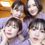 天木じゅん、ファンにはたまらない浴衣姿を披露！仲良し4人組での誕生日旅行を満喫！