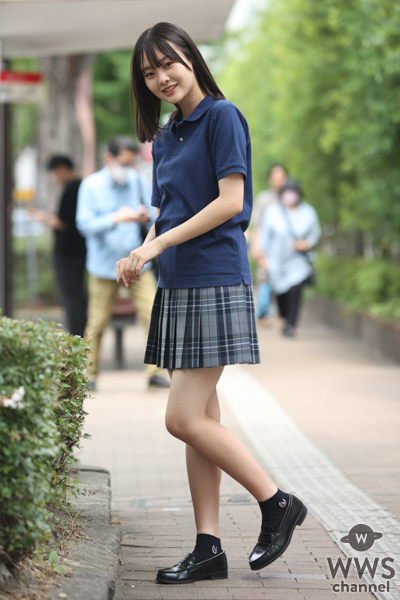 【写真特集】現役JK・瀬里来愛さん制服姿で美脚披露！フレッシュさ見せつけ！！