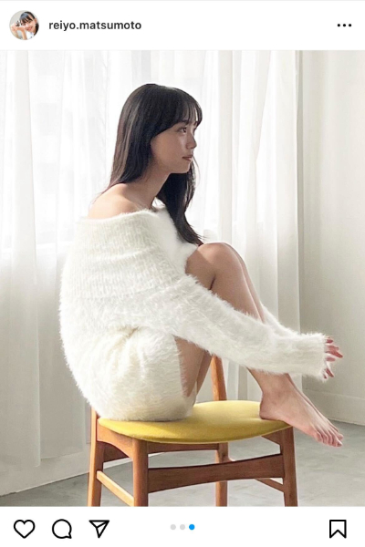 「疲れが吹き飛んだ」現役JK・松本麗世の制服ショットが可愛すぎる