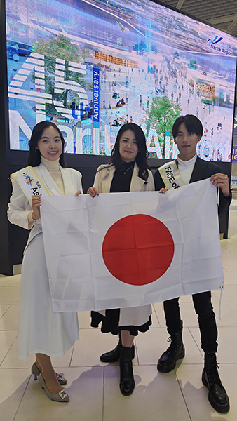 「FACE of JAPAN」2023日本代表の金子沙耶可さん・HIKARUさんが韓国へ旅立ちの前に意気込み語る！