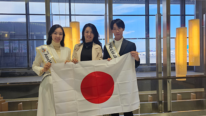 「FACE of JAPAN」2023日本代表の金子沙耶可さん・HIKARUさんが韓国へ旅立ちの前に意気込み語る！