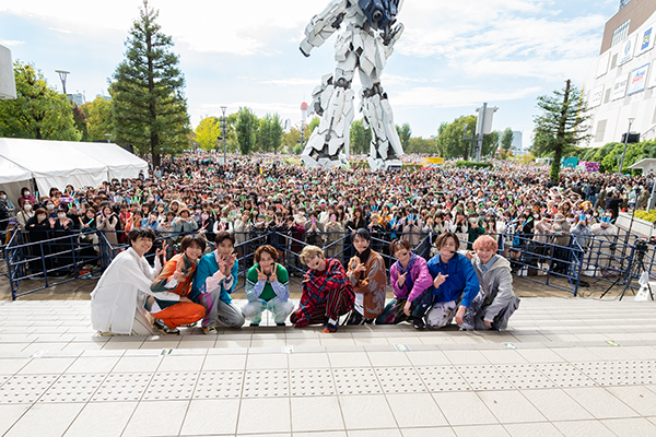 超特急、フリーライブで1万人を動員！現在と未来の８号車に超特急の魅力を届ける！