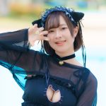 【写真特集】萌黄姫星(meluQ)、胸のねこ窓から美バスト覗く、ねこコス水着で登場！！＜近代麻雀水着祭2023＞