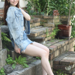 【写真特集】イランと日本のハーフ・安川美那さん、全身デニムコーデで美脚＆美腹筋アピール！ ＜2023ミスユニバースジャパンプレリミナリー神奈川代表＞