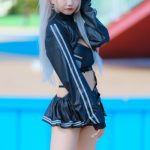 【写真特集】桃愛ゆの(meluQ)、HIDOLATRAL THEODOLのサイバースイムウェアで登場！！＜近代麻雀水着祭2023＞