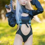【写真特集】桃愛ゆの(meluQ)、HIDOLATRAL THEODOLのサイバースイムウェアで登場！！＜近代麻雀水着祭2023＞