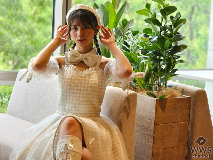 【動画】本田夕歩(Couleur Clarity)、肩出し白キャミワンピで今後の目標を語る！