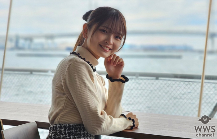 【動画】元AKB48 Team8・福留光帆、絶対領域あらわなミニスカコーデで人生初のインタビュアーに挑戦！〈みなとみらいコレクション 2023〉