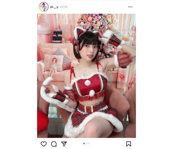 姫野ひなの（#Mooove!）、ガーターベルト＆ナース衣装で幸せチャージ！