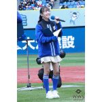 ＝LOVE・瀧脇笙古、絶対領域が美しいミニスカ衣装でゲストMCとして出演！天使すぎる笑顔で会場の来場客たちを魅了＜横浜DeNAベイスターズ ファンフェスティバル2023＞