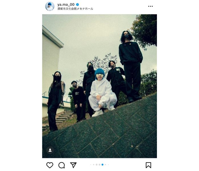 yama、バンドメンバーとのカッコよすぎるオフショット公開！長野でのワンマンライブを振り返る