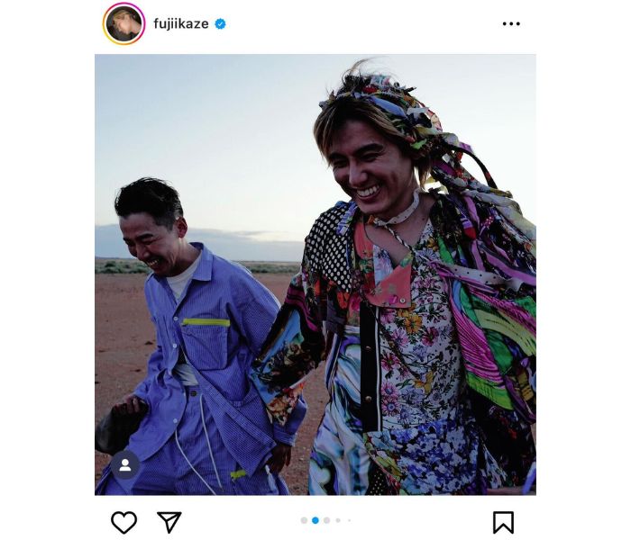 藤井風、「花」ミュージックビデオ撮影時のオフショットを公開！